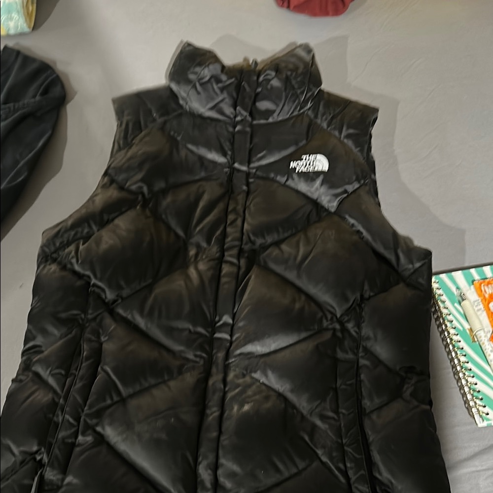 The North Face Black Puffer Vest